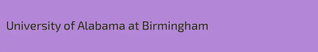 University of Alabama at Birmingham
